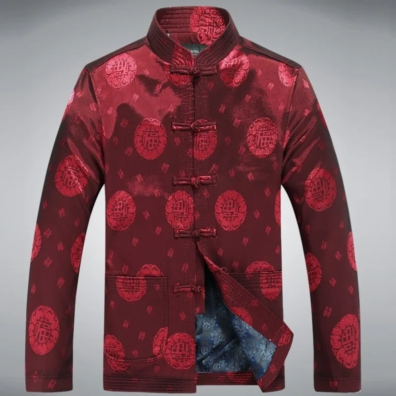 Sheng Coco Men Cotton Chinese Jacket Long Sleeve Traditional Chinese Jacket Tangzhuang Clothing Printing Chinese Jacket New
Sheng Coco Men Cotton Chinese Jacket Long Sleeve Traditional Chinese Jacket Tangzhuang Clothing Printing Chinese Jacket New