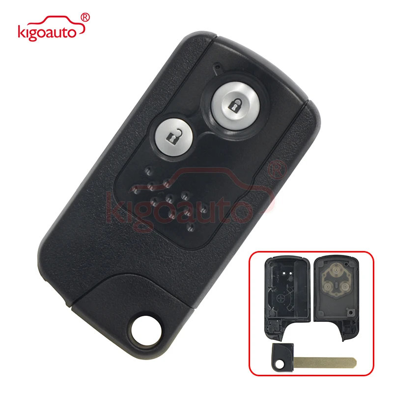 Kigoauto 2 Button Remote Car Key Shell Case Housing Smart fit for Honda Civic Accord CR-V Odyssey with Insert Key
Kigoauto 2 Button Remote Car Key Shell Case Housing Smart fit for Honda Civic Accord CR-V Odyssey with Insert Key