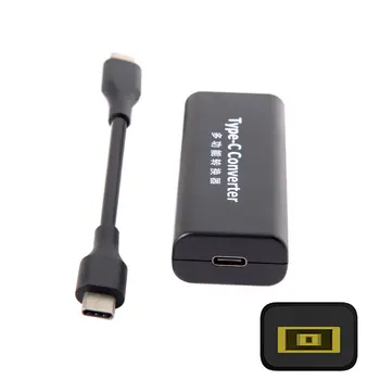 CYDZ 11.0*4.5mm Rectangle Jack Lenovo Input to USB-C Type-C Power Plug Charge Cable 45w for Laptop Phone
CYDZ 11.0*4.5mm Rectangle Jack Lenovo Input to USB-C Type-C Power Plug Charge Cable 45w for Laptop Phone