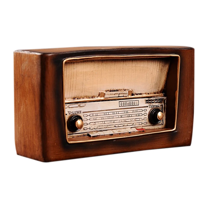 Style Resin Radio Model Antique Imitation Nostalgia Wireless Ornaments Craft Bar Home Decor
Style Resin Radio Model Antique Imitation Nostalgia Wireless Ornaments Craft Bar Home Decor