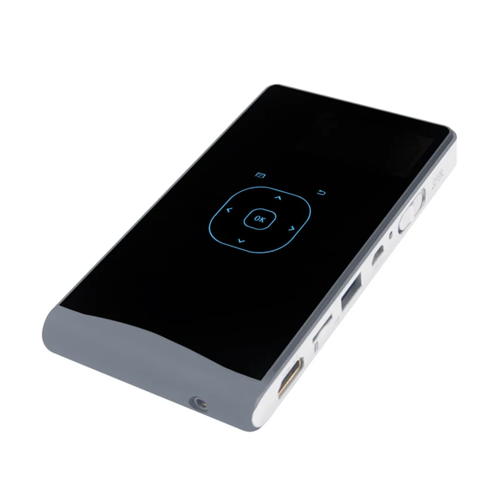 DLP 2000 Lumens Mini Projector LED Projector Android 4.4 Support 1080P 10-100 inch Screen Portable Theater
DLP 2000 Lumens Mini Projector LED Projector Android 4.4 Support 1080P 10-100 inch Screen Portable Theater