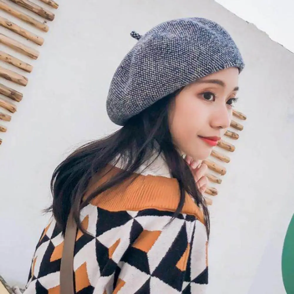 New Design Women Classic Wool Felt Warm French Beret Hat Beanie Pure Color Sweet Best Hat For Gials
New Design Women Classic Wool Felt Warm French Beret Hat Beanie Pure Color Sweet Best Hat For Gials