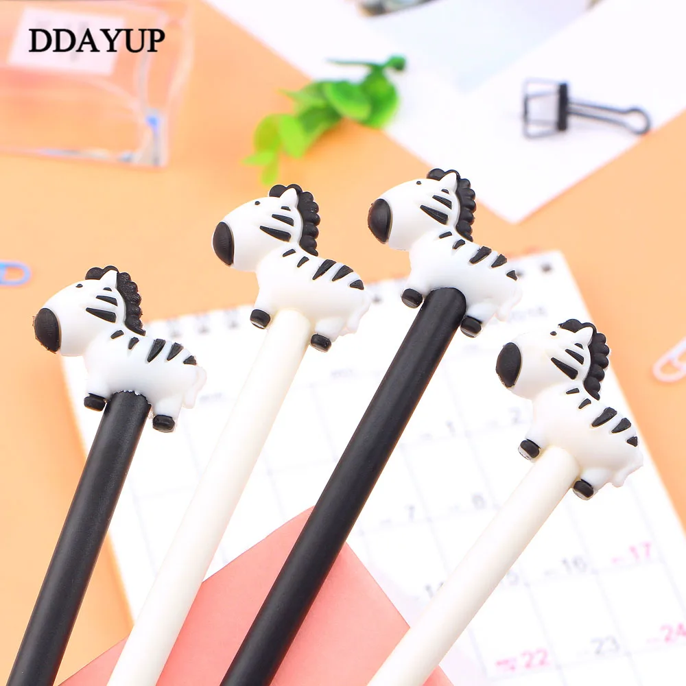 2Pcs/lot Cute Zebra Animal Gel Pen Signature Pen 0.5mm Escolar Papelaria School Office Supply Promotional Gift
2Pcs/lot Cute Zebra Animal Gel Pen Signature Pen 0.5mm Escolar Papelaria School Office Supply Promotional Gift