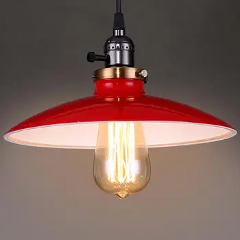 E27 Vintage Pendant Lamp Industrial Pendant Light Edison Retro Hanging Lampshade Lighting for Restaurant /Bar/Coffee Shop
E27 Vintage Pendant Lamp Industrial Pendant Light Edison Retro Hanging Lampshade Lighting for Restaurant /Bar/Coffee Shop