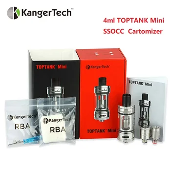 Original Kangertech TOPTANK Mini Cartomizer 4ml E-cig Tank w/ SSOCC Coil Airflow Adjustable Kanger Atomizer for TOPBOX Mini Kit
Original Kangertech TOPTANK Mini Cartomizer 4ml E-cig Tank w/ SSOCC Coil Airflow Adjustable Kanger Atomizer for TOPBOX Mini Kit