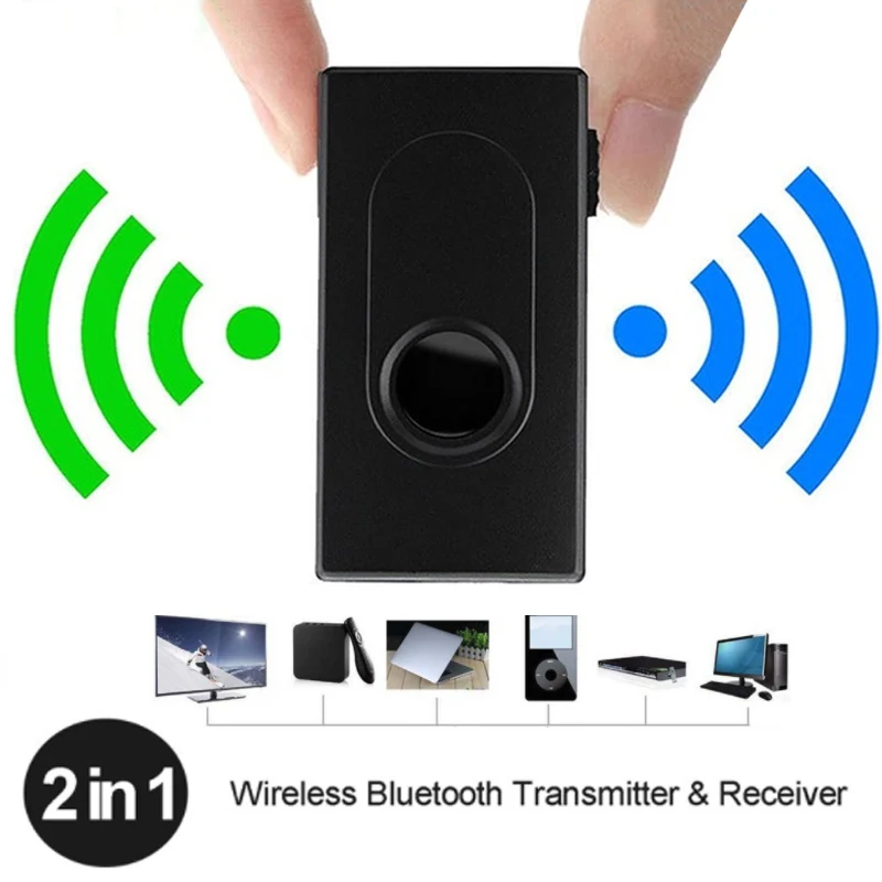 2 In 1 Bluetooth Transmitter Receiver Wireless A2DP 3.5mm Stereo Audio Cable Music Adapter Bluetooth V4 For TV DVD Mp3 PC
2 In 1 Bluetooth Transmitter Receiver Wireless A2DP 3.5mm Stereo Audio Cable Music Adapter Bluetooth V4 For TV DVD Mp3 PC