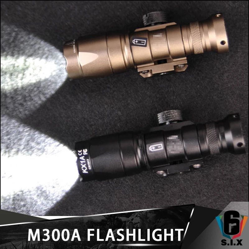 Element Airsoft Flashlight Tactical Surefir M300 MINI Scout Light Rifle Flashlight For Surfire Hunting Weapon 250LUMEN
Element Airsoft Flashlight Tactical Surefir M300 MINI Scout Light Rifle Flashlight For Surfire Hunting Weapon 250LUMEN