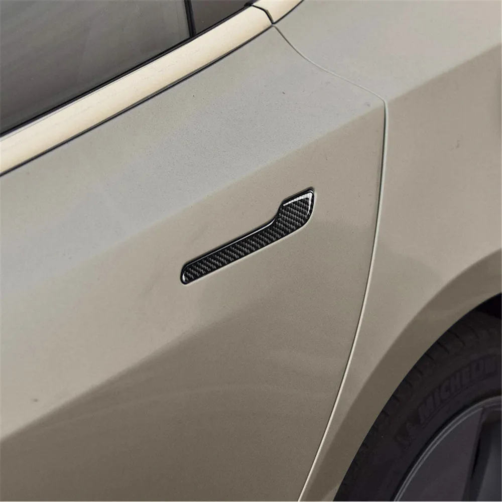 4 Pcs/Set Carbon Fiber Decal Door Handle Stickers Wrap Protector for Tesla Model 3
4 Pcs/Set Carbon Fiber Decal Door Handle Stickers Wrap Protector for Tesla Model 3