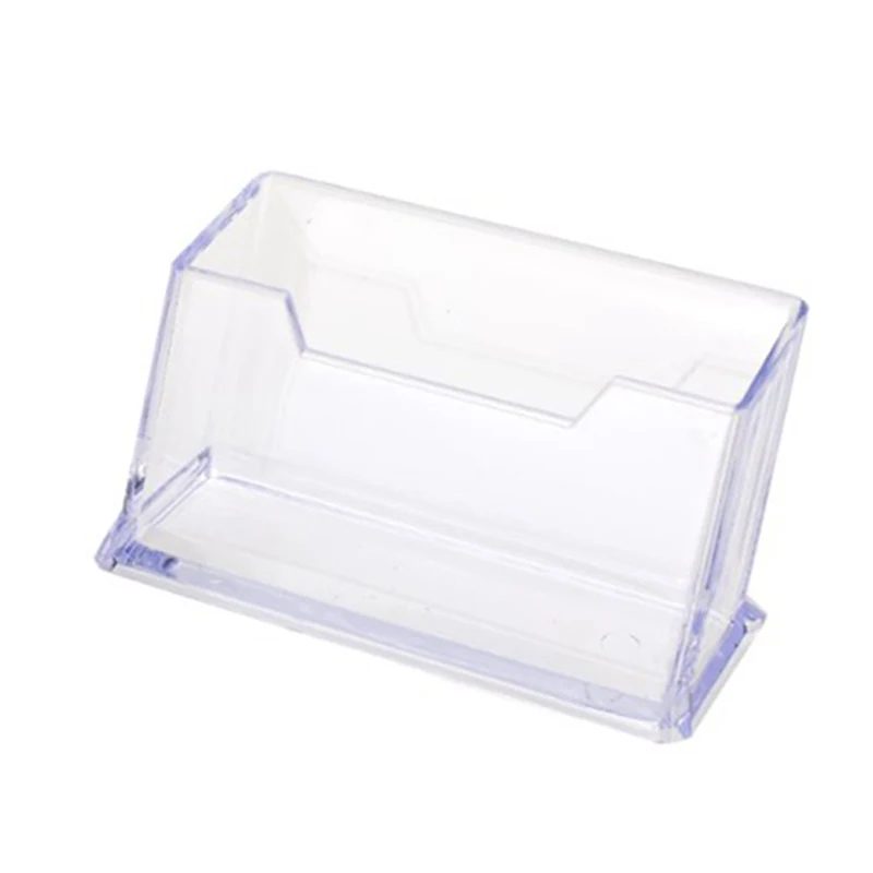 Stand Business Name Card Holder Acrylic Plastic Clear Destop for Office Hotel Front Desk Table Display Trade Show
Stand Business Name Card Holder Acrylic Plastic Clear Destop for Office Hotel Front Desk Table Display Trade Show