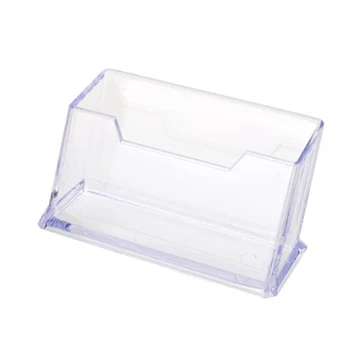 Stand Business Name Card Holder Acrylic Plastic Clear Destop for Office Hotel Front Desk Table Display Trade Show
Stand Business Name Card Holder Acrylic Plastic Clear Destop for Office Hotel Front Desk Table Display Trade Show