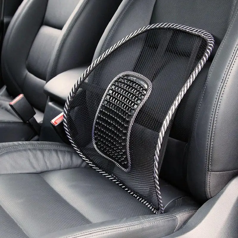 Mesh Cloth Car Seat Black Cushion Lumbar Waist Support Lumbar Pillow Automobiles Office Chair Relief Back Pain Auto Accessories
Mesh Cloth Car Seat Black Cushion Lumbar Waist Support Lumbar Pillow Automobiles Office Chair Relief Back Pain Auto Accessories