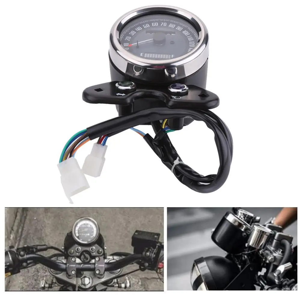 Universal Motorcycle Odometer Speedometer Speedo Meter Gear Digital Display 9.5cm Mount Hole Turn Left Right Headlight Display
Universal Motorcycle Odometer Speedometer Speedo Meter Gear Digital Display 9.5cm Mount Hole Turn Left Right Headlight Display