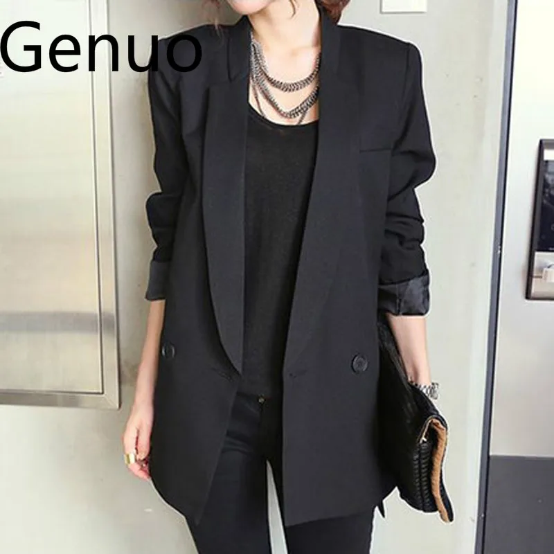 2019 Solid Long Style Black Women Jacket and Blazer Female Notched Collar Asymmetrical Chic Ladies Blazers feminino
2019 Solid Long Style Black Women Jacket and Blazer Female Notched Collar Asymmetrical Chic Ladies Blazers feminino