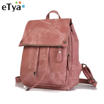 eTya Brand Women Backpacks Female School Bags for Girls Rucksack Fashion PU Leather Causal Travel Bag High Quality Shoulder Bag
eTya Brand Women Backpacks Female School Bags for Girls Rucksack Fashion PU Leather Causal Travel Bag High Quality Shoulder Bag