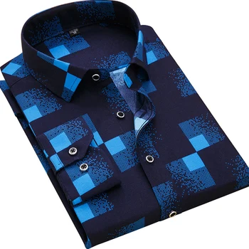 Fashion Men Print Long Sleeve Shirts Autumn Smart Casual Quality Shirts Business Shirt Male Social Dress Shirts Plus Size 4XL
Fashion Men Print Long Sleeve Shirts Autumn Smart Casual Quality Shirts Business Shirt Male Social Dress Shirts Plus Size 4XL
