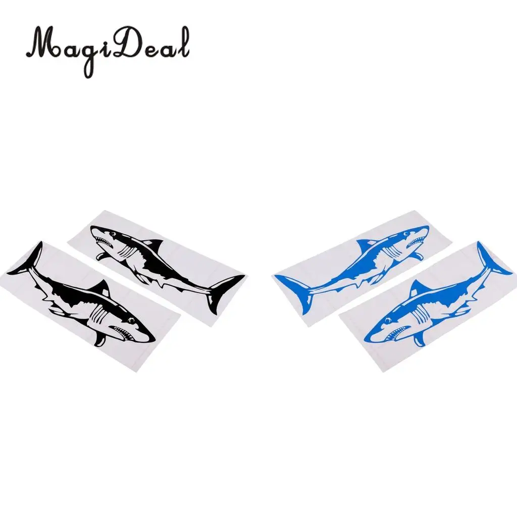2Pcs Waterproof Cool Shark Stickers - Self-Adhesive Decals for Kayak Boat Canoe Dinghy Car Truck Wall Jetski Surfboard - 2 Color
2Pcs Waterproof Cool Shark Stickers - Self-Adhesive Decals for Kayak Boat Canoe Dinghy Car Truck Wall Jetski Surfboard - 2 Color