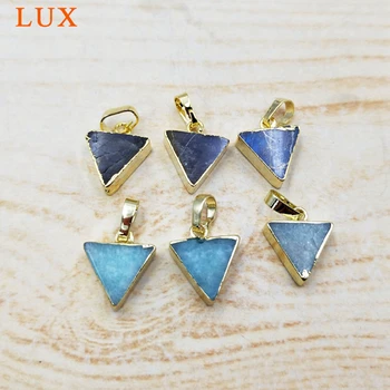 Wholesale tiny triangle pendants natural gems pendant labradorite amazon stone jewelry findings
Wholesale tiny triangle pendants natural gems pendant labradorite amazon stone jewelry findings