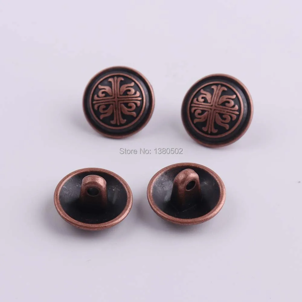 20PCS/lot 15mm One-Hole Copper Vintage Decorative Metal shirt blazer buttons for Clothing Sewing tool
20PCS/lot 15mm One-Hole Copper Vintage Decorative Metal shirt blazer buttons for Clothing Sewing tool