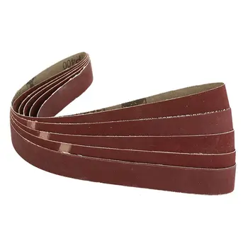 HLZS-5 Pack 1 inch x30 inch Inch 25x762mm 400 Grit Sanding Belts AL Oxide For Metal Working
HLZS-5 Pack 1 inch x30 inch Inch 25x762mm 400 Grit Sanding Belts AL Oxide For Metal Working