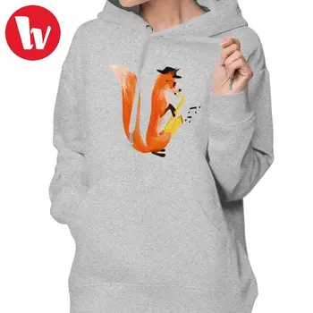 Saxophone Hoodie Jazzy Fox Hoodies Sexy Long-sleeve Hoodies Women Blue Cotton Printed Plus Size Street wear Pullover Hoodie 
Saxophone Hoodie Jazzy Fox Hoodies Sexy Long-sleeve Hoodies Women Blue Cotton Printed Plus Size Street wear Pullover Hoodie