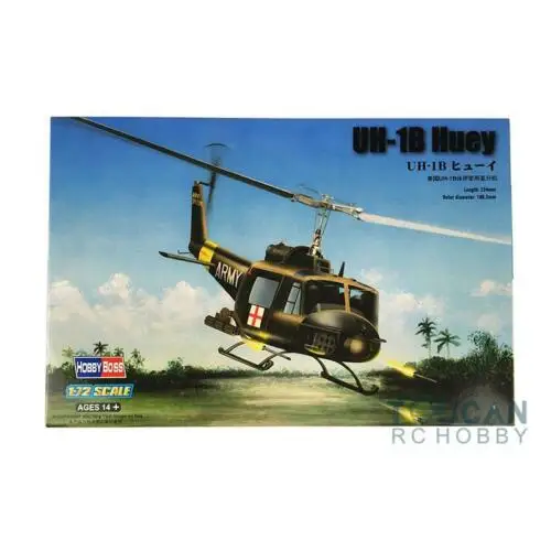 Trumpeter 87228 1/72 Scale US Army UH-1B Iroquois Huey Helicopter Plane Model
Trumpeter 87228 1/72 Scale US Army UH-1B Iroquois Huey Helicopter Plane Model