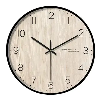 1pc Wall Clock 12 inch Metal Iron Decorative Mute Round Quartz Clock for Bedroom Dining Room Living Room
1pc Wall Clock 12 inch Metal Iron Decorative Mute Round Quartz Clock for Bedroom Dining Room Living Room