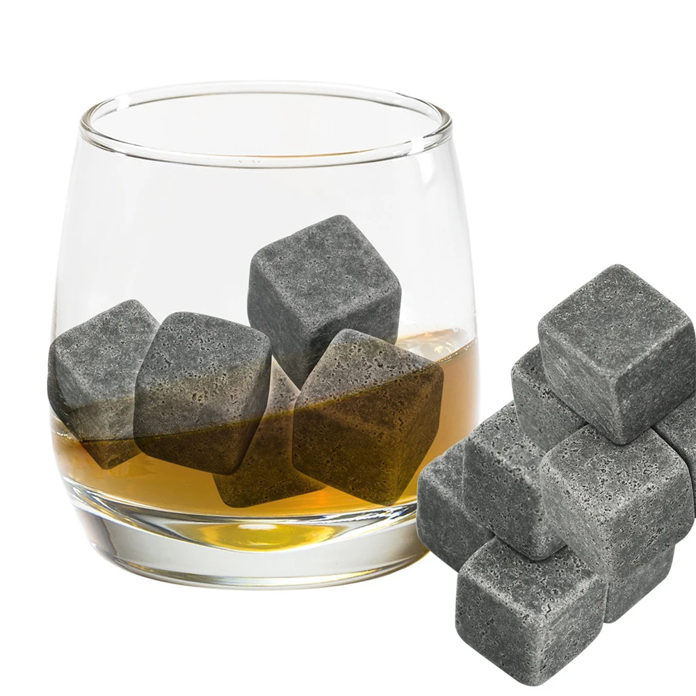8Pcs Whisky Stones Eco-friendly Granite Ice Cubes Whiskey Stones Ice Cube Rocks Handcrafted Granite Beverage Chilling Cubes
8Pcs Whisky Stones Eco-friendly Granite Ice Cubes Whiskey Stones Ice Cube Rocks Handcrafted Granite Beverage Chilling Cubes