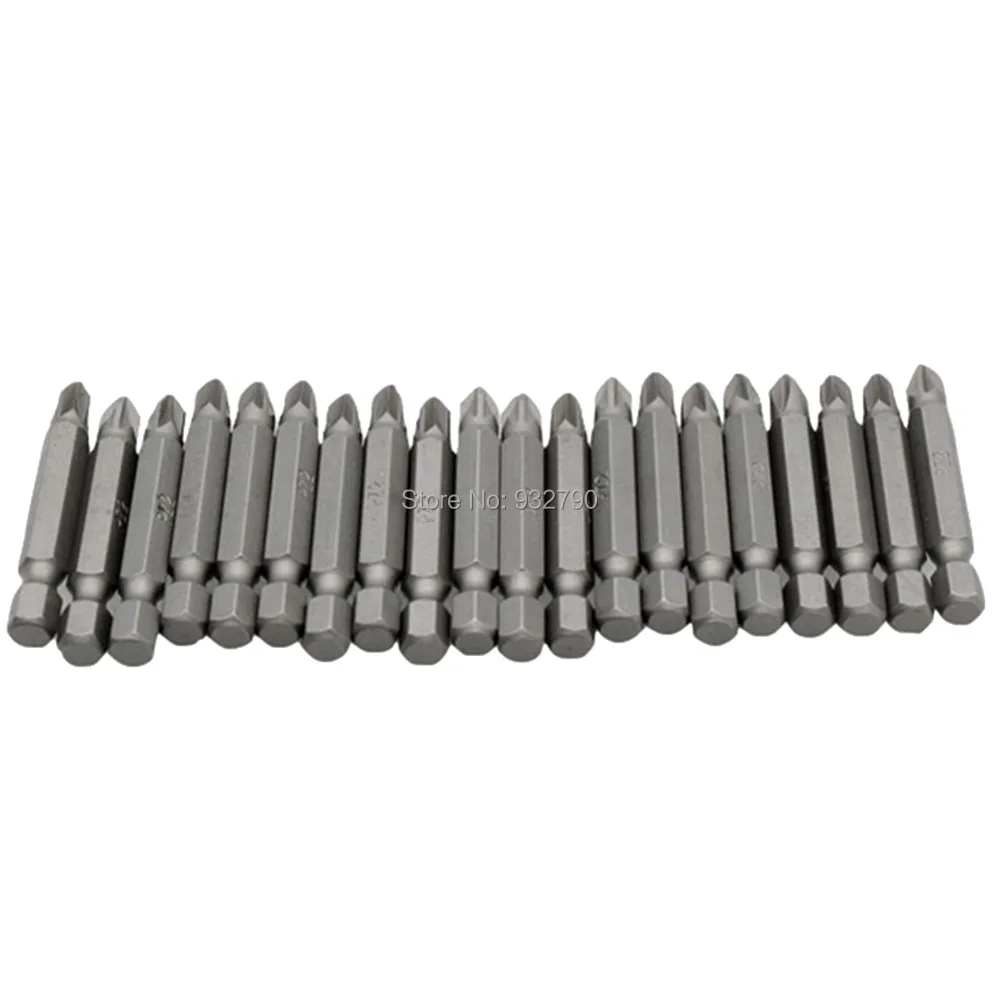20pcs 50mm PZ2 Power Drill Bit Set Screwdriver Set Magnetic Pozidriv 1/4" Hex Shank Screwdriver Bit Screw Driver Insert Bits
20pcs 50mm PZ2 Power Drill Bit Set Screwdriver Set Magnetic Pozidriv 1/4" Hex Shank Screwdriver Bit Screw Driver Insert Bits