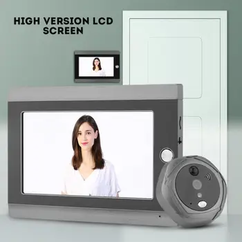 7 Inch 1204*600 WiFi Peephole Door Viewer & Video IP Camera Doorbell Screen IR PIR Door HD Camera Motion Detect Door Bell
7 Inch 1204*600 WiFi Peephole Door Viewer & Video IP Camera Doorbell Screen IR PIR Door HD Camera Motion Detect Door Bell