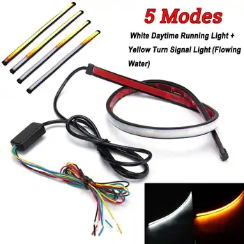 30cm/45cm/60cm Flexible Soft Sequential LED Strip Turn Signal Switchback Indicator DRL Daytime Running Light
30cm/45cm/60cm Flexible Soft Sequential LED Strip Turn Signal Switchback Indicator DRL Daytime Running Light