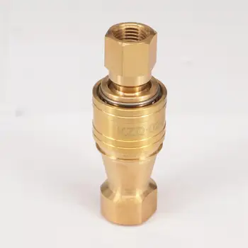 1/4" BSP Female 7 Mpa Hydraulic Brass Quick Disconnect Connector Adapter Coupler Coupling Socket + Plug Set
1/4" BSP Female 7 Mpa Hydraulic Brass Quick Disconnect Connector Adapter Coupler Coupling Socket + Plug Set