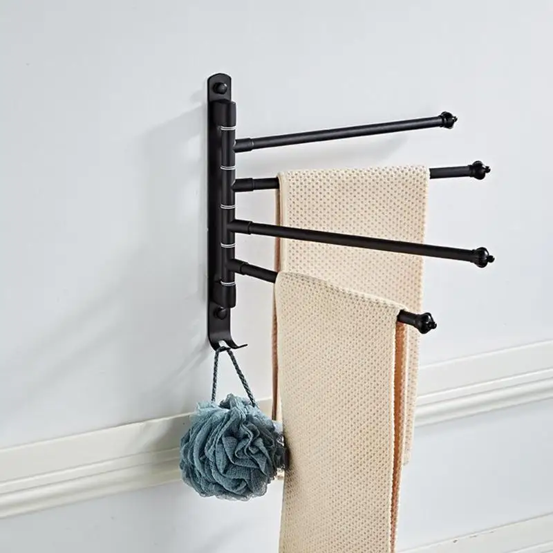 Wall-mounted Swivel Towel Rack Stainless Steel Towel Bar Towel Rack Rotate Bathroom Towels Hanging Holder Towel Organizer
Wall-mounted Swivel Towel Rack Stainless Steel Towel Bar Towel Rack Rotate Bathroom Towels Hanging Holder Towel Organizer