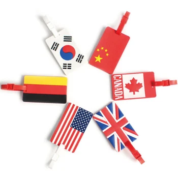 National flag 2020 New Fashion Baggage Tag PVC Travel Accessories Bag Portable Travel Label Suitcase Girl Boy
National flag 2020 New Fashion Baggage Tag PVC Travel Accessories Bag Portable Travel Label Suitcase Girl Boy