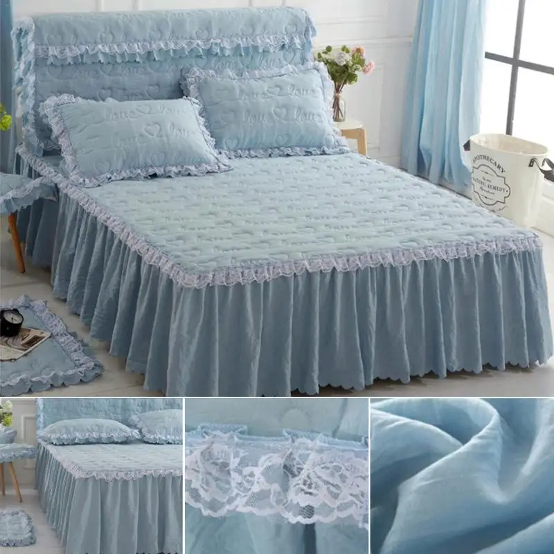 150*200cm bedspreads Cotton Lace bedsheet Solid Color Single Piece Queen Size Bed Skirt funda nordica cama 150
150*200cm bedspreads Cotton Lace bedsheet Solid Color Single Piece Queen Size Bed Skirt funda nordica cama 150