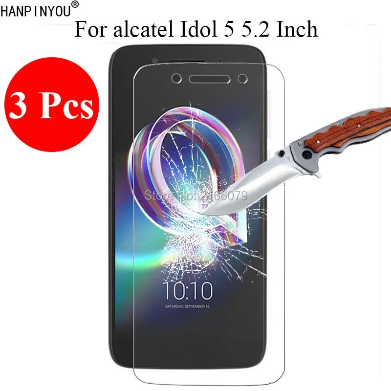 3 Pcs/Lot 9H 2.5D Tempered Glass Screen Protector For Alcatel Idol 5 Idol5 5.2" Protective Film + Clean Tools
3 Pcs/Lot 9H 2.5D Tempered Glass Screen Protector For Alcatel Idol 5 Idol5 5.2" Protective Film + Clean Tools