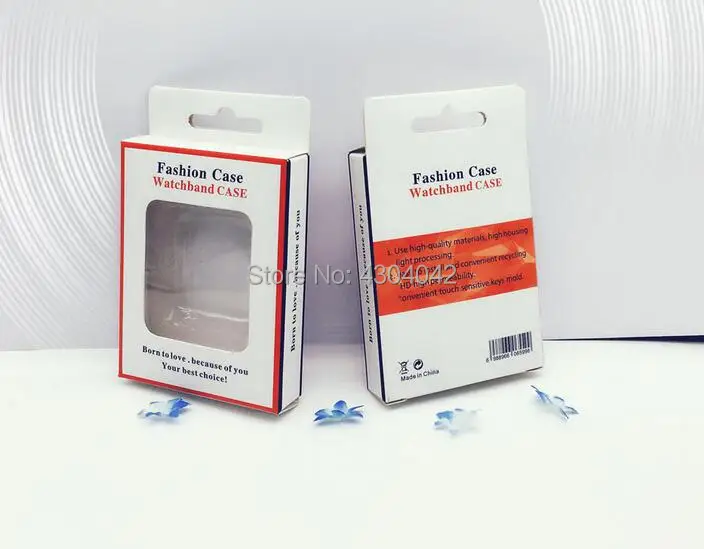50 pcs Custom Gift Paper Packaging Box for Watch Case DIY Window Retail Packaging for Watch Screen Protector Case
50 pcs Custom Gift Paper Packaging Box for Watch Case DIY Window Retail Packaging for Watch Screen Protector Case