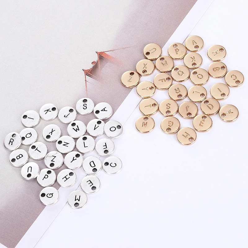 Hot Sale DIY For Bracelets Necklace Best Birthday Gift 26 Letter Personalized Tiny Golden Initials Name Letter Pendant
Hot Sale DIY For Bracelets Necklace Best Birthday Gift 26 Letter Personalized Tiny Golden Initials Name Letter Pendant