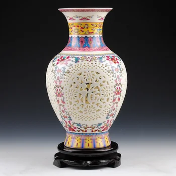 Antique Chinese-style Palace Restoring Ancient Ways Jingdezhen Hollow White Ceramic Vase For Artificial Flower Decoration Vases
Antique Chinese-style Palace Restoring Ancient Ways Jingdezhen Hollow White Ceramic Vase For Artificial Flower Decoration Vases