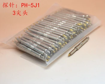 Probe PH-5J1 Three-pointed Type 38mm Long Test Pin 3.2mm Spring Pin Thimble
Probe PH-5J1 Three-pointed Type 38mm Long Test Pin 3.2mm Spring Pin Thimble