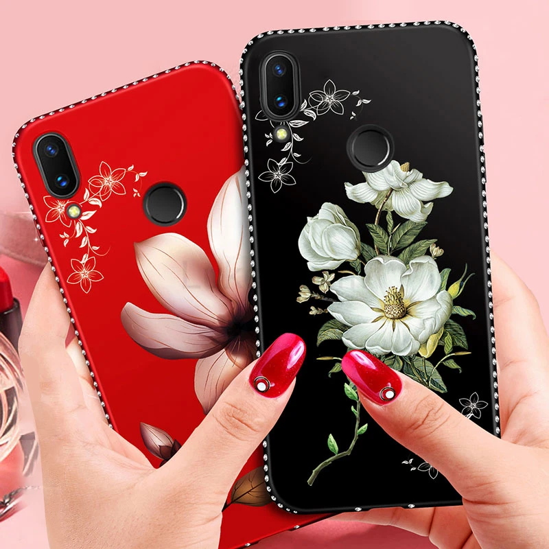 Phone Case for Huawei Honor View 20 10 8X 9 8 Mate 20 lite pro P20 P10 P8 P9 lite 2017 P smart Diamond Flower Silicone TPU Cover
Phone Case for Huawei Honor View 20 10 8X 9 8 Mate 20 lite pro P20 P10 P8 P9 lite 2017 P smart Diamond Flower Silicone TPU Cover