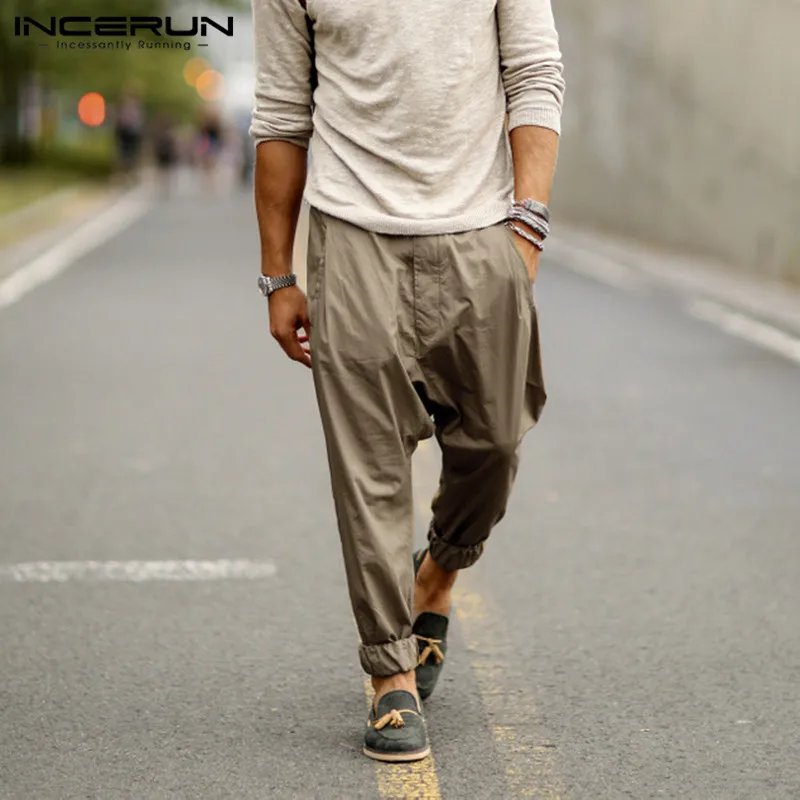 Fashion 2019 Men Harem Casual Pants Trousers Sweatpants Joggers Dance Chinos Khaki Pants Loose Fitness Button Formal Dress 5XL
Fashion 2019 Men Harem Casual Pants Trousers Sweatpants Joggers Dance Chinos Khaki Pants Loose Fitness Button Formal Dress 5XL