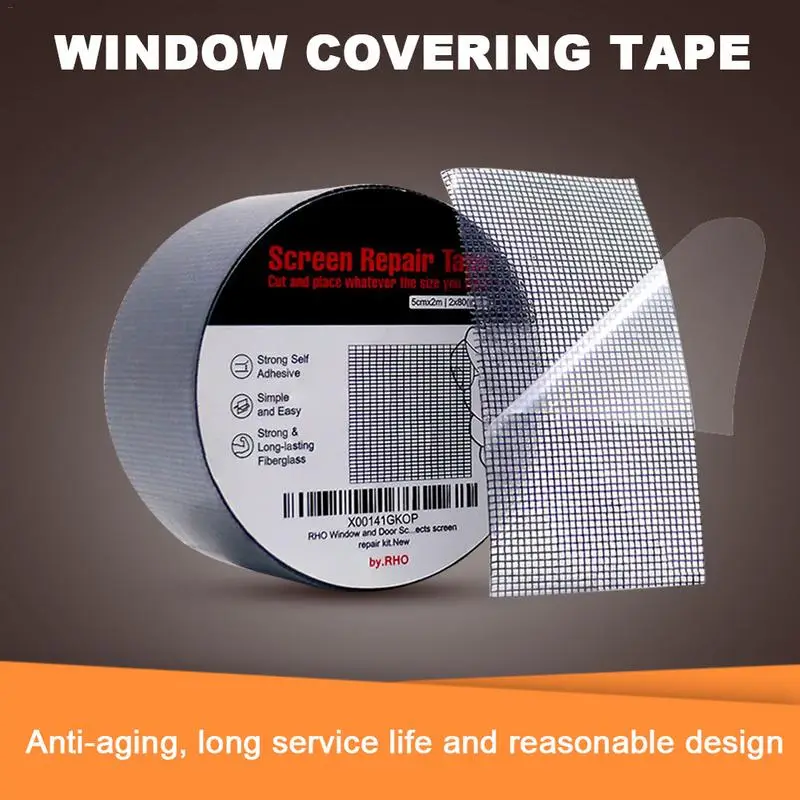 UV Protection Screen Repair Tape For Window Door Screen Repair Tape Strong Adhesive Anti-Moisture Window Covering Tape
UV Protection Screen Repair Tape For Window Door Screen Repair Tape Strong Adhesive Anti-Moisture Window Covering Tape