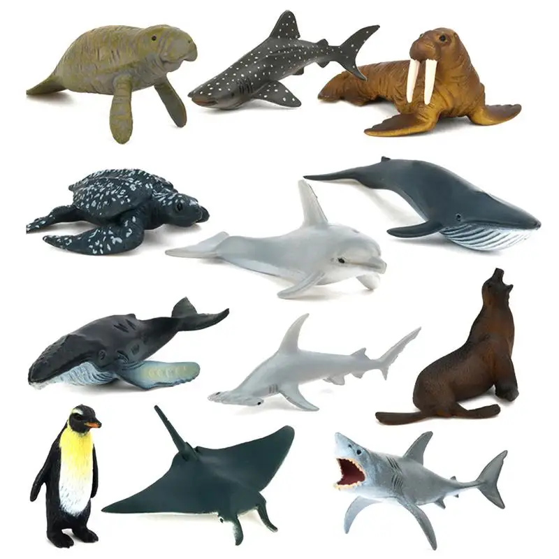 12pcs Wildlife Marine Life Simulation Small Figures animal Child Toy Early Learning Set Cool Birthday Present
12pcs Wildlife Marine Life Simulation Small Figures animal Child Toy Early Learning Set Cool Birthday Present