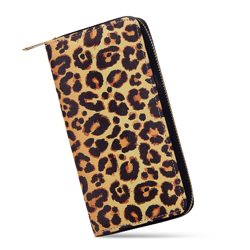 Fashion Colorful Wallets Women Printed Leopard Long Clutch Wallet Ladies Zipper Money Bags Phone Case Girls Pu Leather Purse
Fashion Colorful Wallets Women Printed Leopard Long Clutch Wallet Ladies Zipper Money Bags Phone Case Girls Pu Leather Purse