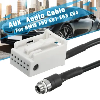 3.5mm 12PIN Car Female Black AUX Audio Input Kit Adapter Music Cable Wire For BMW E60 E61 E63 E64 2002-2009 AUX IN ADAPTER
3.5mm 12PIN Car Female Black AUX Audio Input Kit Adapter Music Cable Wire For BMW E60 E61 E63 E64 2002-2009 AUX IN ADAPTER