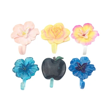 6Pcs Plastic Hooks Adhesive Cartoon Decorative Creative Wall Mounted Hooks Towel Hangers for Dormitory Bedroom Bathroom
6Pcs Plastic Hooks Adhesive Cartoon Decorative Creative Wall Mounted Hooks Towel Hangers for Dormitory Bedroom Bathroom