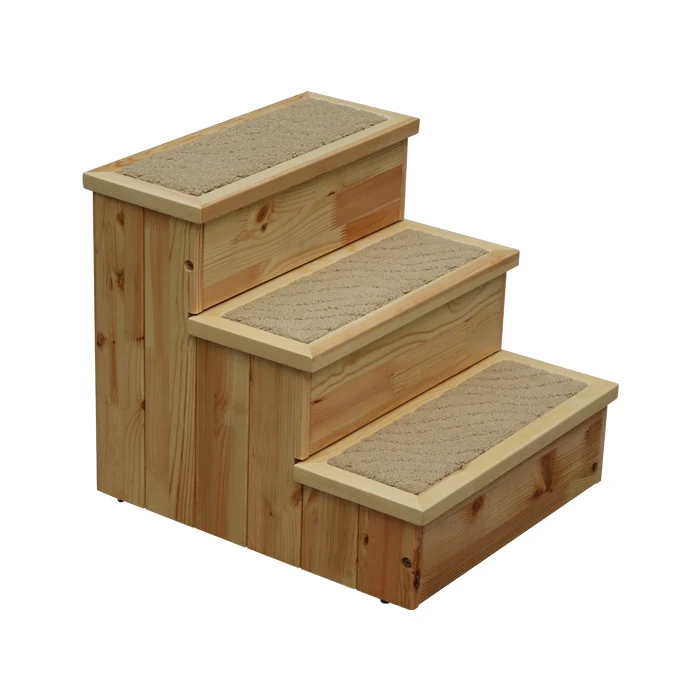 45*41*38cm Wood 3 Steps Ladder for Pet DIY wooden Cat Dog Stairs Anti-slip Pet Supplies with Locker Removable Puppy Ladders
45*41*38cm Wood 3 Steps Ladder for Pet DIY wooden Cat Dog Stairs Anti-slip Pet Supplies with Locker Removable Puppy Ladders