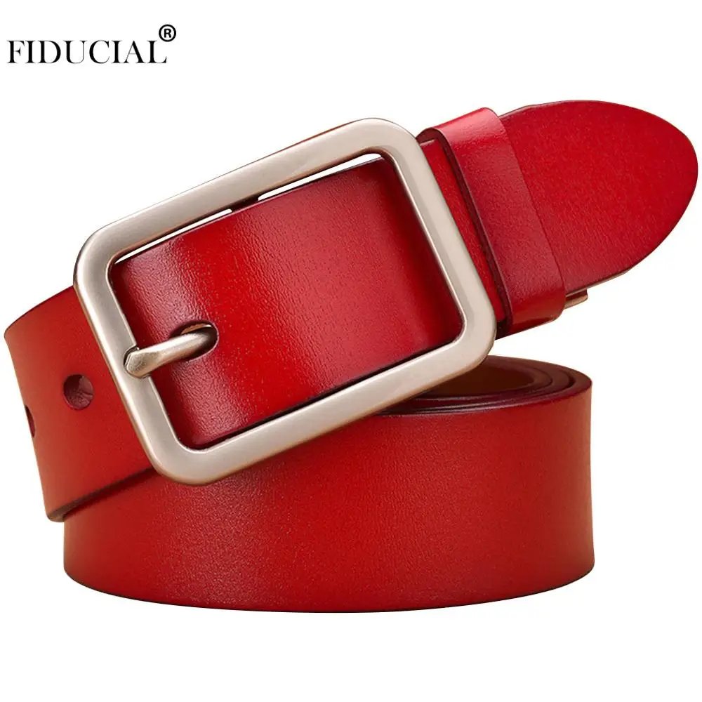 FIDUCIAL Women's All-match Retro Real Cow Genuine Leather Belts Simple Square Buckle Metal Metal Belt for Women Jeans FCO091
FIDUCIAL Women's All-match Retro Real Cow Genuine Leather Belts Simple Square Buckle Metal Metal Belt for Women Jeans FCO091