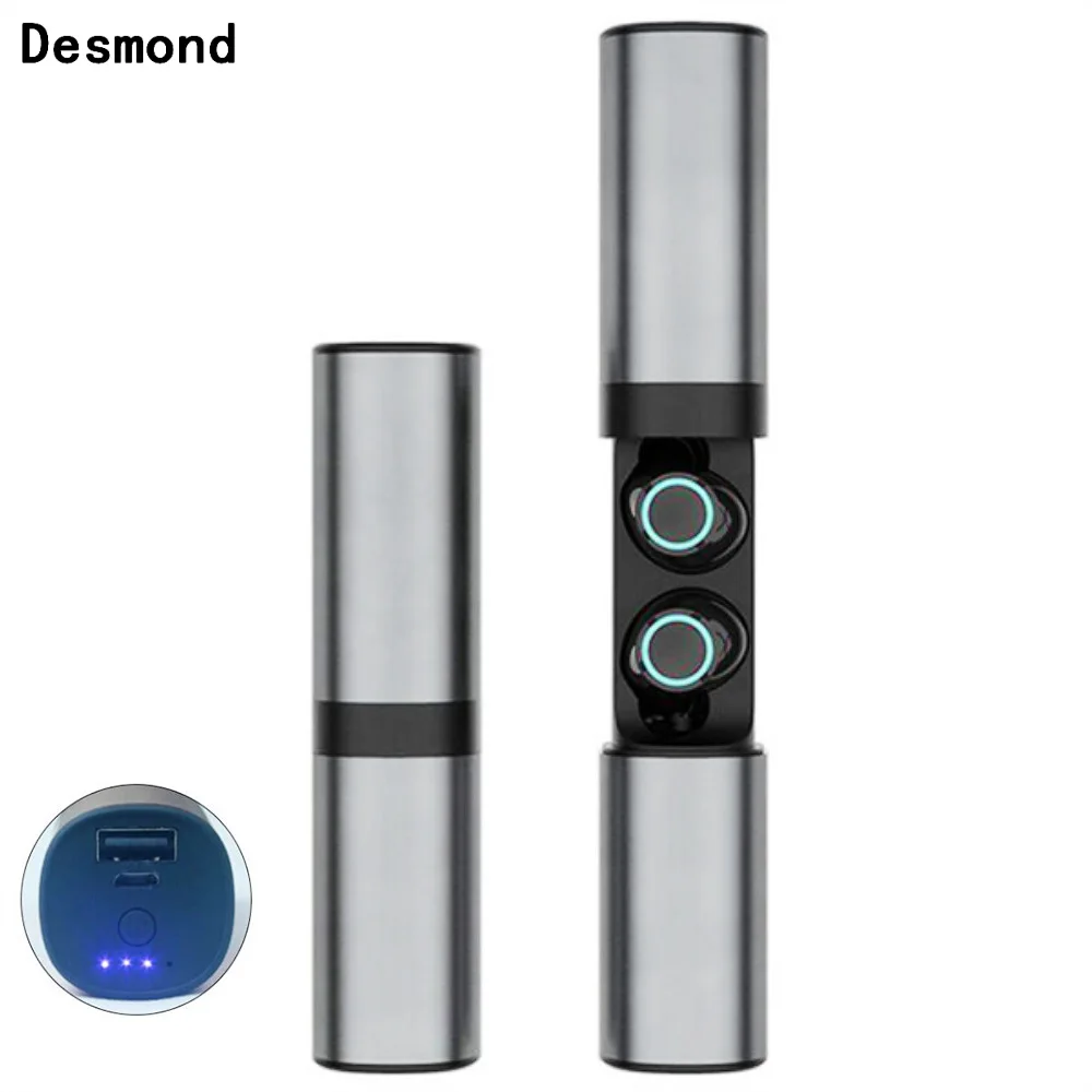 Desmond S2 TWS Wireless Bluetooth Earphone Waterproof 120 Hours Standby Handsfree Headset Bluetooth 4.2 HiFi Noise Reduction
Desmond S2 TWS Wireless Bluetooth Earphone Waterproof 120 Hours Standby Handsfree Headset Bluetooth 4.2 HiFi Noise Reduction