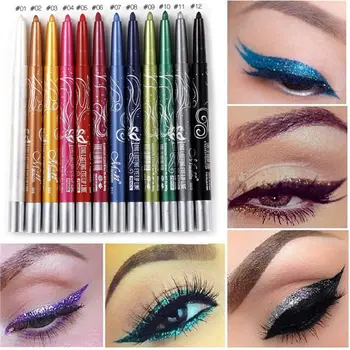 MENOW Brand Black White Eyeliner Pencil Pen Makeup 12pcs/Lot Easy To Wear Eyes Tattoo Pigment Waterproof Glitter EyeLiner Beau
MENOW Brand Black White Eyeliner Pencil Pen Makeup 12pcs/Lot Easy To Wear Eyes Tattoo Pigment Waterproof Glitter EyeLiner Beau